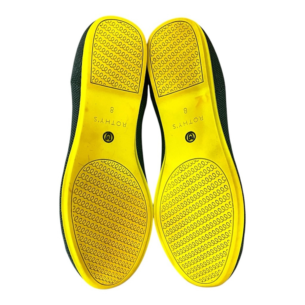 Rothy's Almond Loafer, Size 8, Teal Green/Blue Sage - Picture 11 of 11